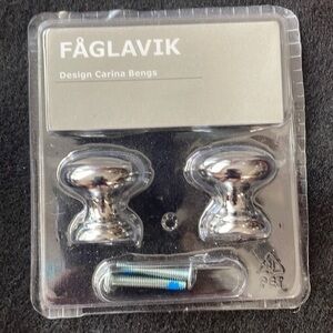 IKEA knobs. Never opened. 2 packs of 2. Faglavik
